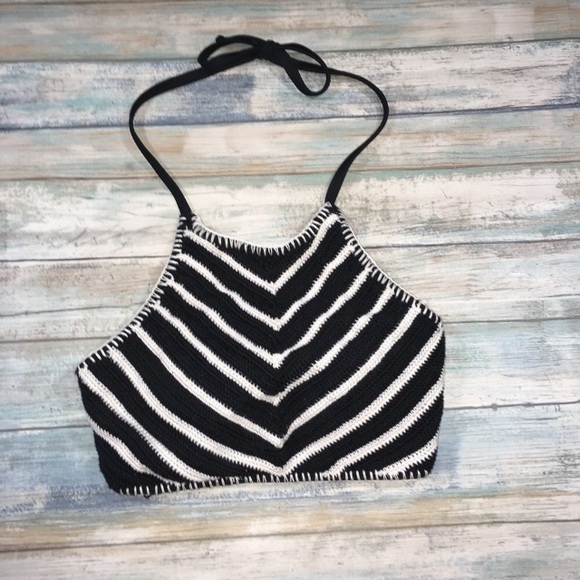 Xhilaration Other - Xhilaration Crochet Halter Bikini Top